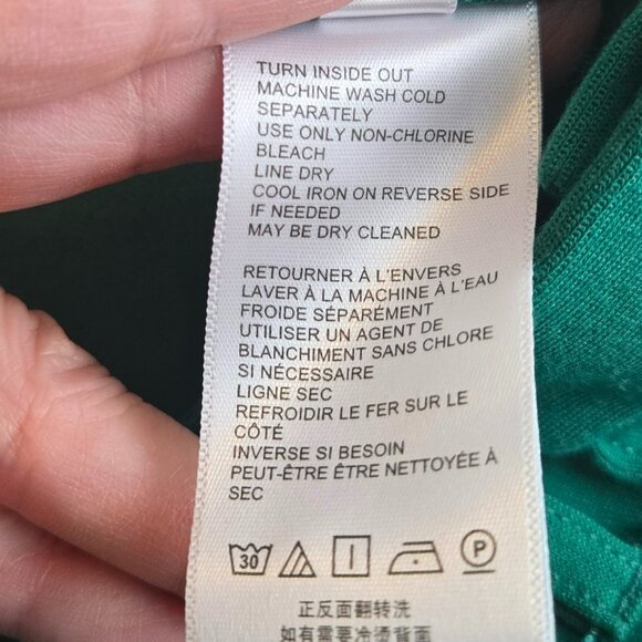 Urban Outfitters Medium Women's Trousers Knit Flare High-Rise Kelly Green NWT - Picture 8 of 9